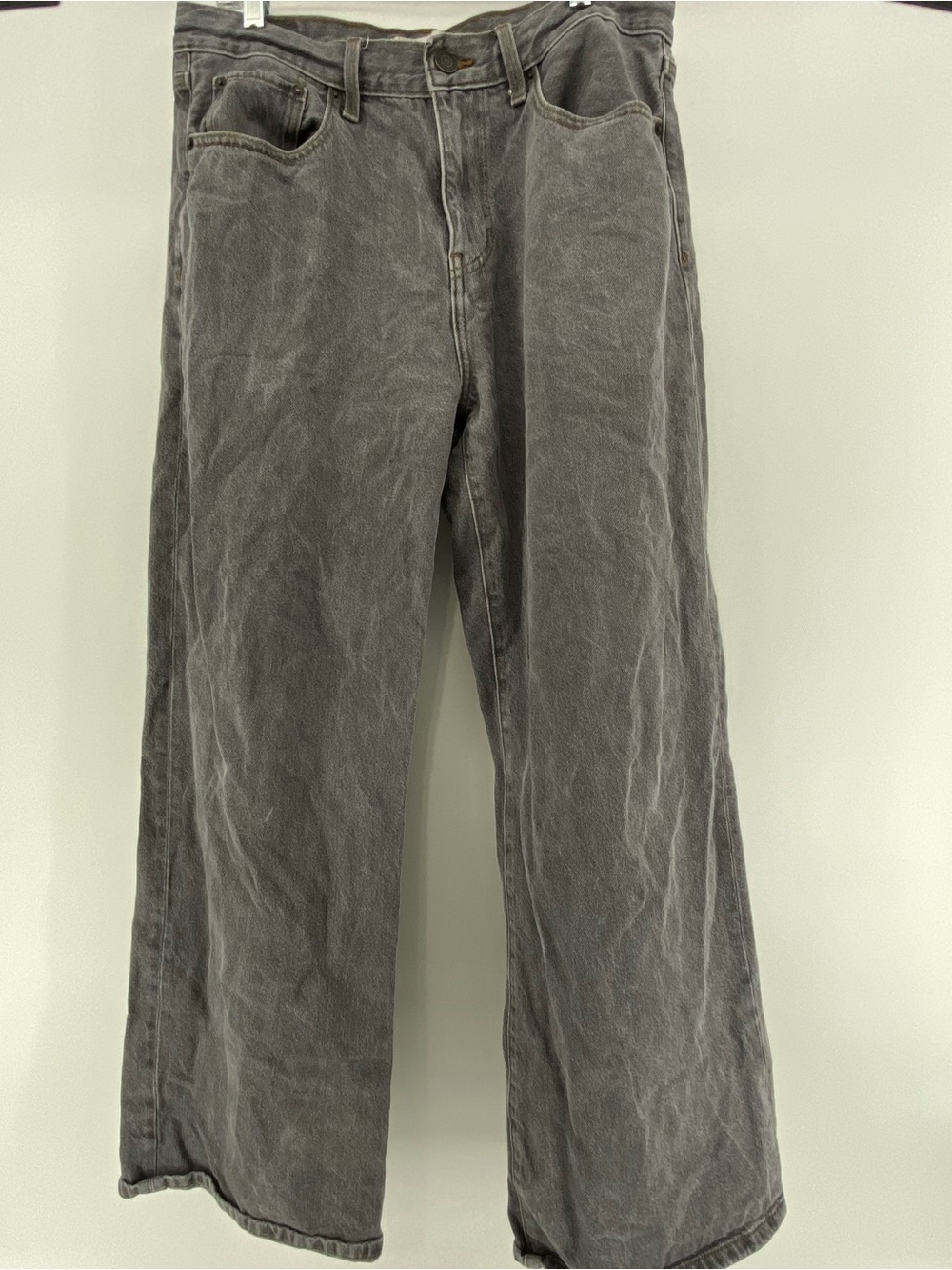 PacSun Gray Washed High-Rise Jeans Y2K 90’s baggy jeans 31X32
